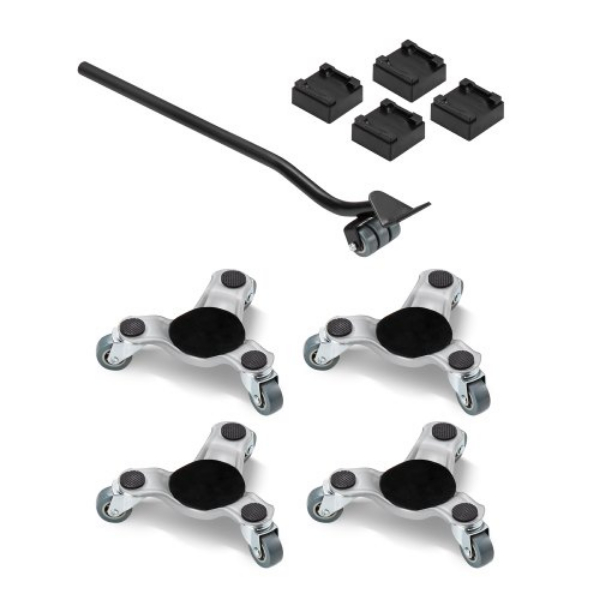 Picture of Vevor JXYDHBJYWXL3ANLGSV0 440 lbs Capacity Steel Tri-dolly Set Furniture Mover - 4 Piece