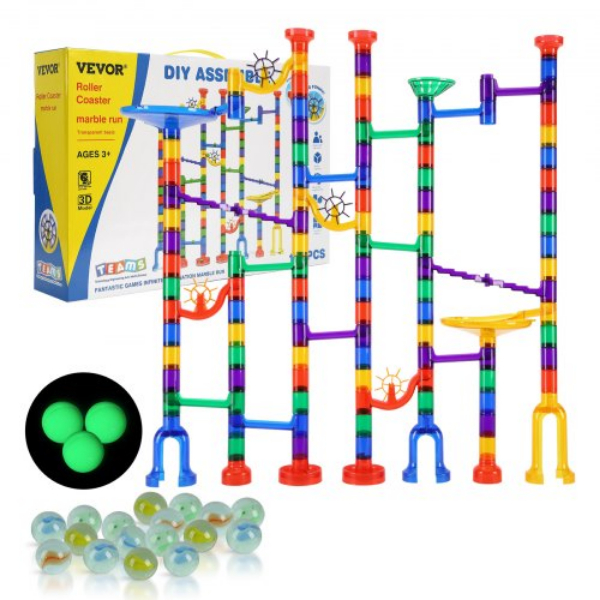 DZYXTZBTMCSS631AOV0 Building STEM Toy Educational Learning Gift for Kids Marble Run Set - 150 Piece