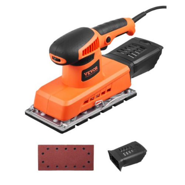 Picture of Vevor YXBSSGJ12SHE68102V1 0.5 Sheet 20W Maximum 12000 RPM Woodworking Finishing Sander