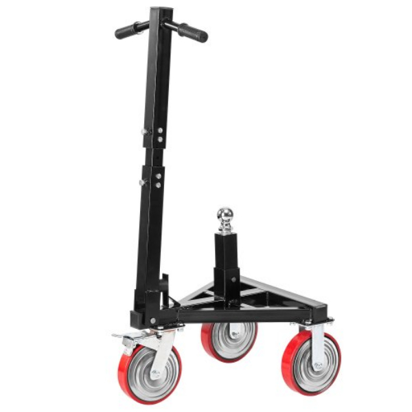 Picture of Vevor TYSDQYC3500LWJ8TJV0 3500 lbs Tongue Weight Capacity 18 & 22 in. Height Adjustable Trailer Dolly