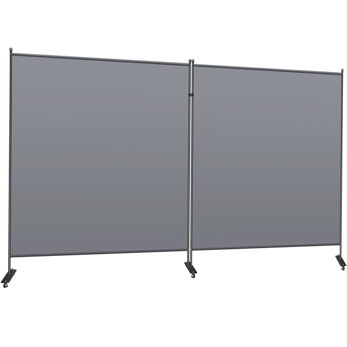Picture of Vevor BGDPFHS142C72UQNPV0 Office Partition 142 x 14 x 72 in. Room Divider Wall 2-Panel Office Divider Folding Portable Office Walls Dividers