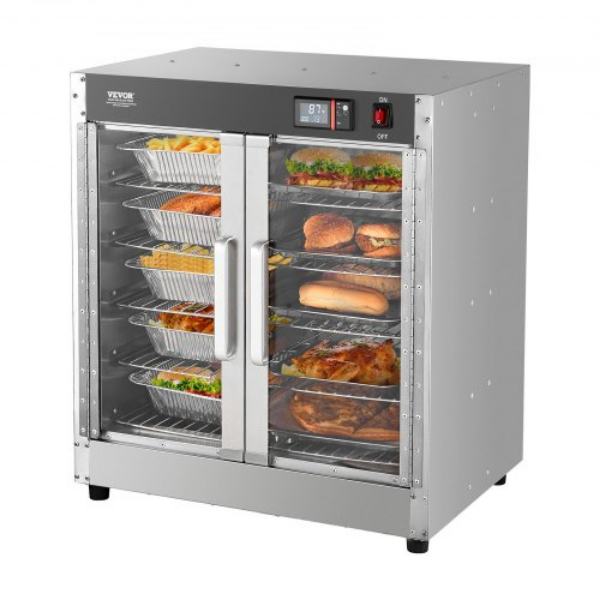 Picture of Vevor XXSPBWJ5CTMMDTNPKV1 5-Tier Water Tray Concession Warming Cabinet Hot Box Food Warmer