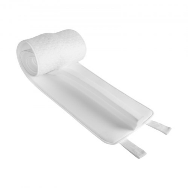 Picture of Vevor CQL75W12INCHH4PYHV0 5 L x 12 W in. 2-in-1 Attached Sheet Split Gap Filer Twin to King Bed Bridge - White