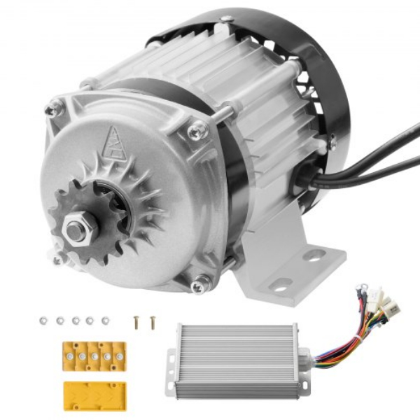 Picture of Vevor ZLWSDJTJ500WURJYWV9 500W 48V 2700rpm Upgraded Speed Controller Electric Brushless DC Motor Kit