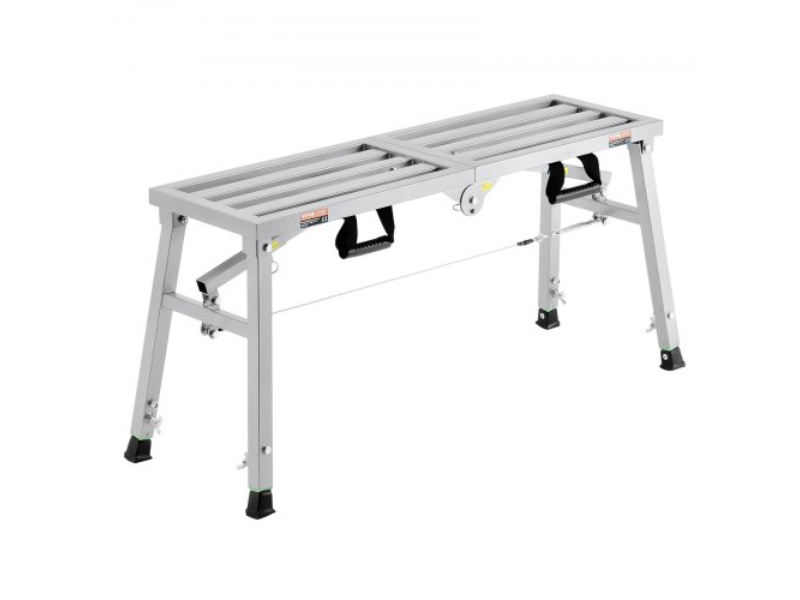 BXSZDJSJZJ458V32EV0 400 lbs Load Work Adjustable Height Portable Scaffolding Platform