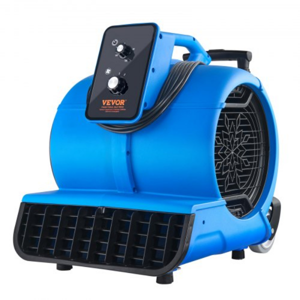 Picture of Vevor FXZXDMGFJ155NADD1V1 1560 RPM 4000 CFM 3 Blowing Angles 3-Speeds Air Mover - Blue