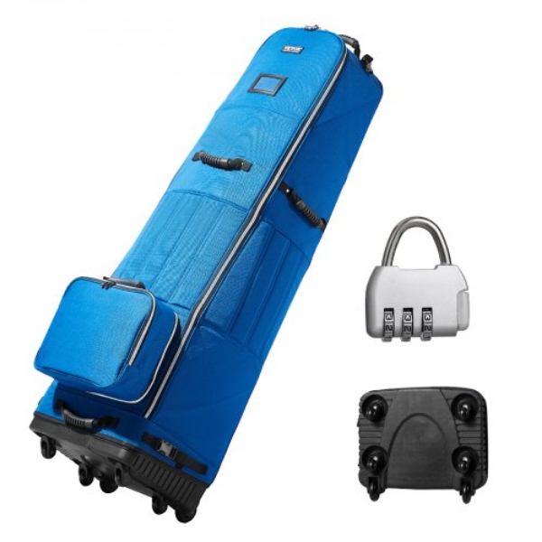 Picture of Vevor RBKRBK1200DN9EQ6MV0 1200D Oxford Wheels Golf Club Travel Bag Luggage Case Cover
