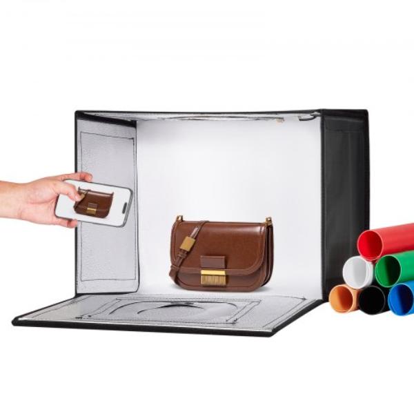 Picture of Vevor SYDXNJBH3030P87GWV9 12 x 12 in. 3000-5600K Adjustable 3 Color Temperatures Photo Studio Light Box