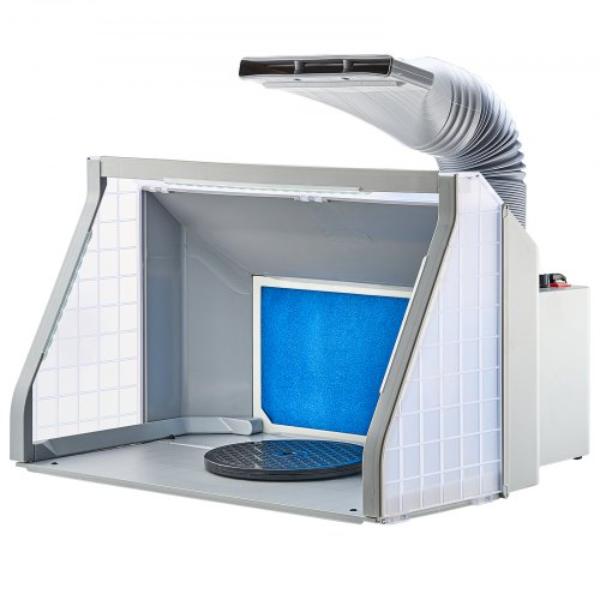 Picture of Vevor PBSPQF563336CTROMV1 Dual-Fans Portable Hobby Airbrush Paint Spray Booth