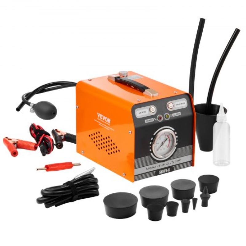 Picture of Vevor YWCLYWSDQBWLNAY99V9 Automotive Smoke Machine Leak Detector EVAP Vacuum Diagnostic Leak Tester