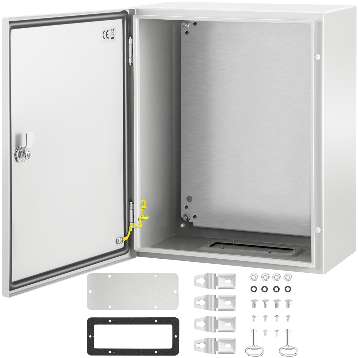 Picture of Vevor DQXJSTCFS50X40X25V0 20 x 16 x 10 in. NEMA 4X Steel Electrical Steel Enclosure with Mounting Plate