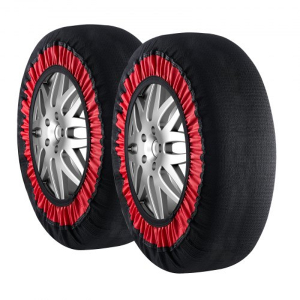 Picture of Vevor XDLXWBBXLX00PFTIDV0 Thickened Snow Socks Traction Tire Cover&#44; Extra Large - 2 Piece