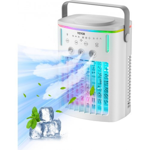 BXZFLQQ1000MLF7AOV9 4-in-1 Evaporative Cooler & Remote Control 3 Speeds Portable Air Conditioner