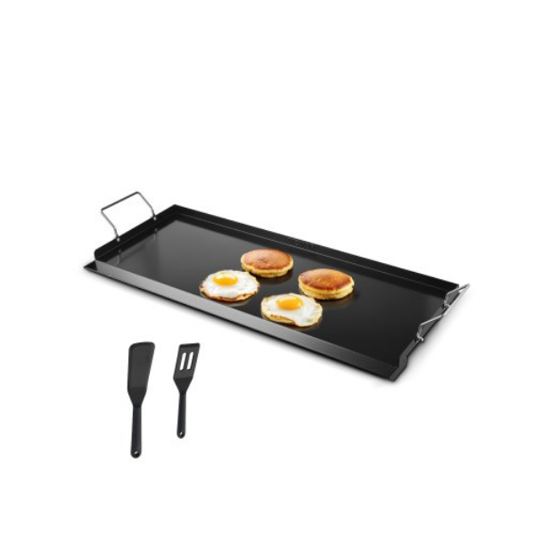 Picture of Vevor DCJPTG3214INVTJ16V0 32 x 14 in. Flat Top Griddle Carbon Steel Universal BBQ Grill Pan Cookware - Black