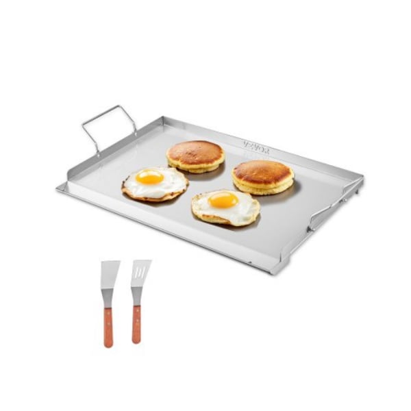 Picture of Vevor DCJPBXG2316IQ5MBZV0 23 x 16 in. Flat Top Griddle Stainless Steel Universal BBQ Grill Pan Cookware