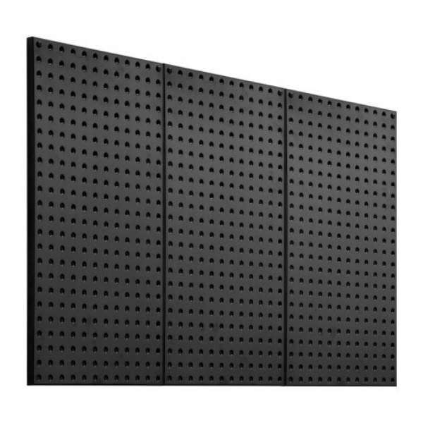 Picture of Vevor GJGBHSJS24127XEN9V0 24 x 12 in. Garage Tool Storage Metal Pegboard Panels Wall Organizer - 3 Piece