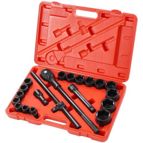 Impact Socket Set Impact Sockets 3/4 Inches 21 Piece 3/4 Inches to 2 Inches SAE, 21PK