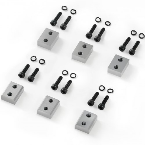 Picture of Vevor GJQDJDP16G16IYZC6V0 0.625 in. Electric Rebar Cutter Blade Replacement Jaw Blades - 6 Piece
