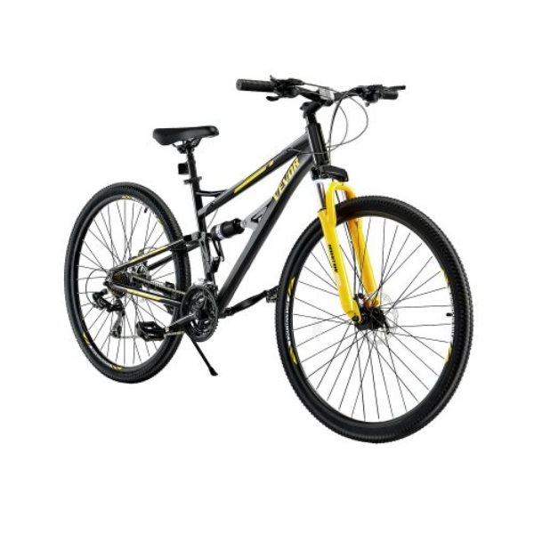 SDZXCLLBDDQBIO7EWV0 29 in. Mountain Bike MTB Bicycle 24 Speed Full Suspension Aluminum Dual Disc Brakes