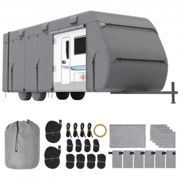 Picture of Vevor TCSFCCYTGSFCONDZZV0 18-20 ft. Class A Trailer Travel RV Non-Woven Fabric Camper Cover