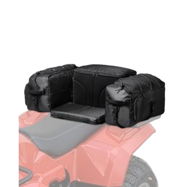 Picture of Vevor ATVZBBRZNL57E85JXV0 74L ATV 600D Sponge Cushion Oxford Cloth Rear Cargo Bag - Black