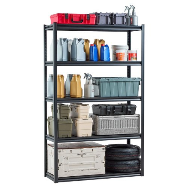 JSBSXHJ184872WVXVV0 18 D x 48 W x 78 H in. 5 Tier Garage Storage Shelves