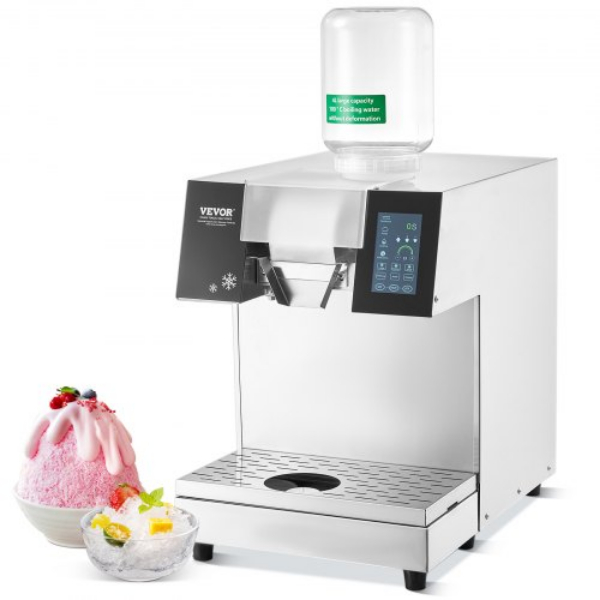 Picture of Vevor SLXNBJCMYJP1SWA5FV1 397 lbs-24 H Stainless Steel Commercial Snowflake Ice Machine