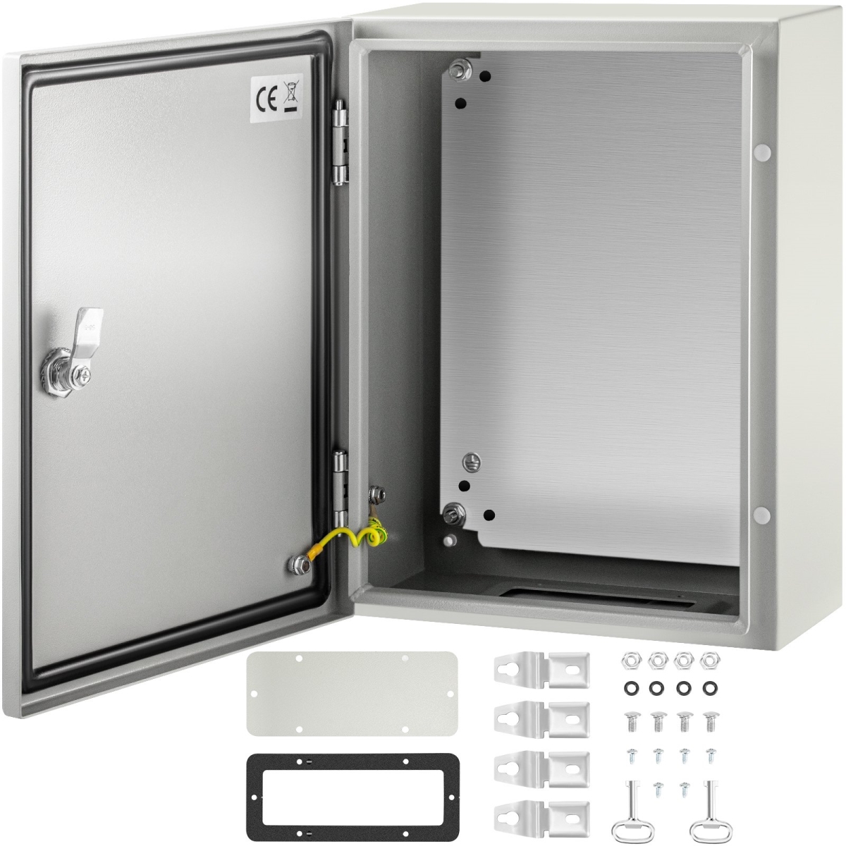 Picture of Vevor DQXJSTCFS40X30X15V0 16 x 12 x 6 in. Electrical Enclosure Box with Mounting Plate