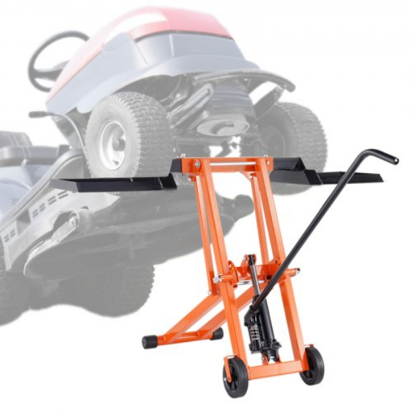Picture of Vevor GCJSJJYYS500E2M1RV0 500 lbs Hydraulic Jack Riding Tractor Lawn Mower Lift