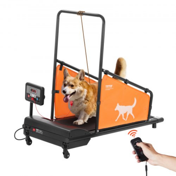 Picture of Vevor DDGGPBJMCZXQWGGBNV5 Agility Training Medium Dogs Electric Pet Treadmill - Black