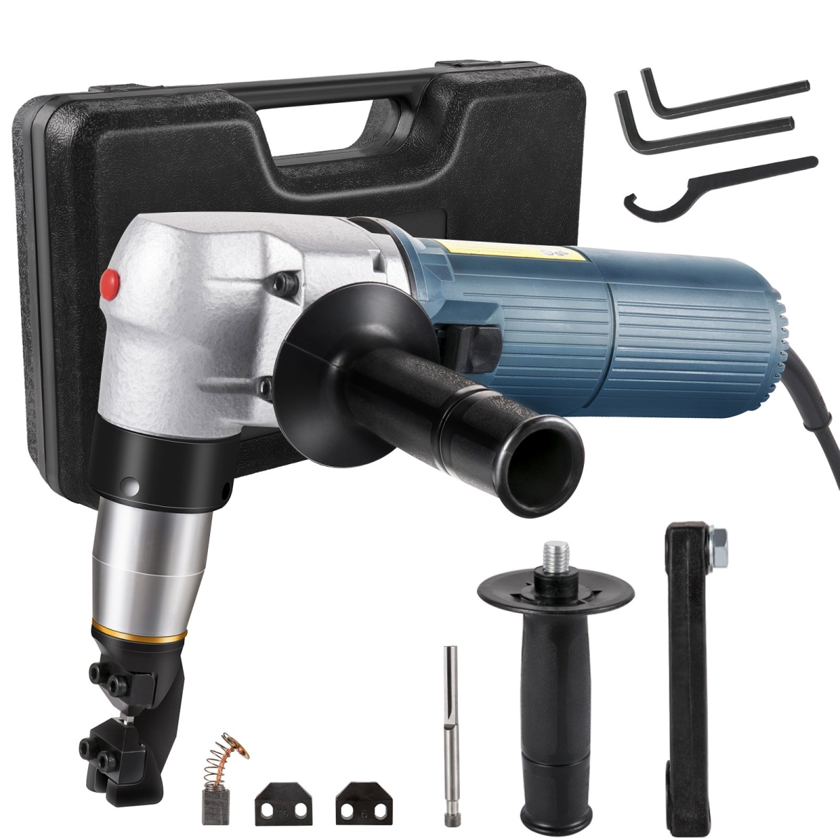 DCJM4.0MM110VNC3SV1 Electric Metal Nibbler - 625W Nibbler Metal Cutter 1000RPM High Speed Rotor 0.16 in. for Cutting Stainless Steel - Aluminium