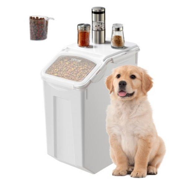 Picture of Vevor ZMXMX1G20LBTCPHC8V0 20 in. L 4.5 Gal Ingredient Storage Container Airtight Kitchen Flour Bin - Large