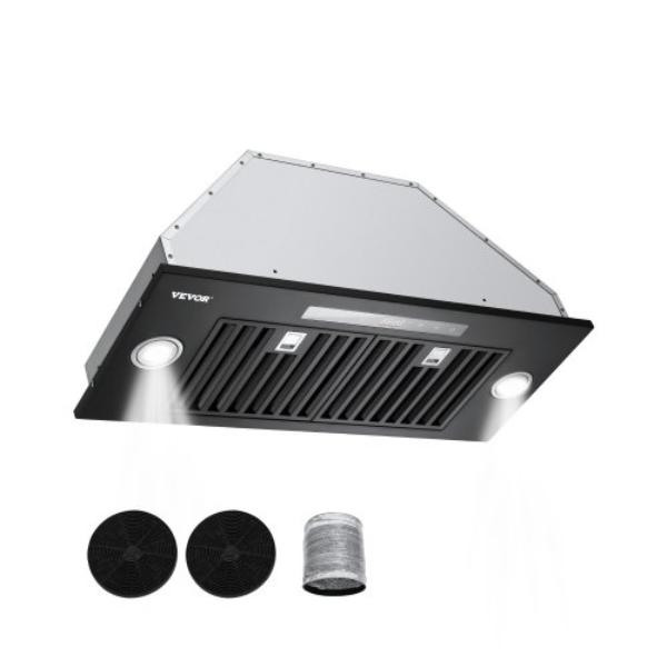 Picture of Vevor QRSYYJ30YCCMNEB3IV1 30 in. Built-in Range Hood Insert Vent Hood - 800CFM Gesture & Touch Control