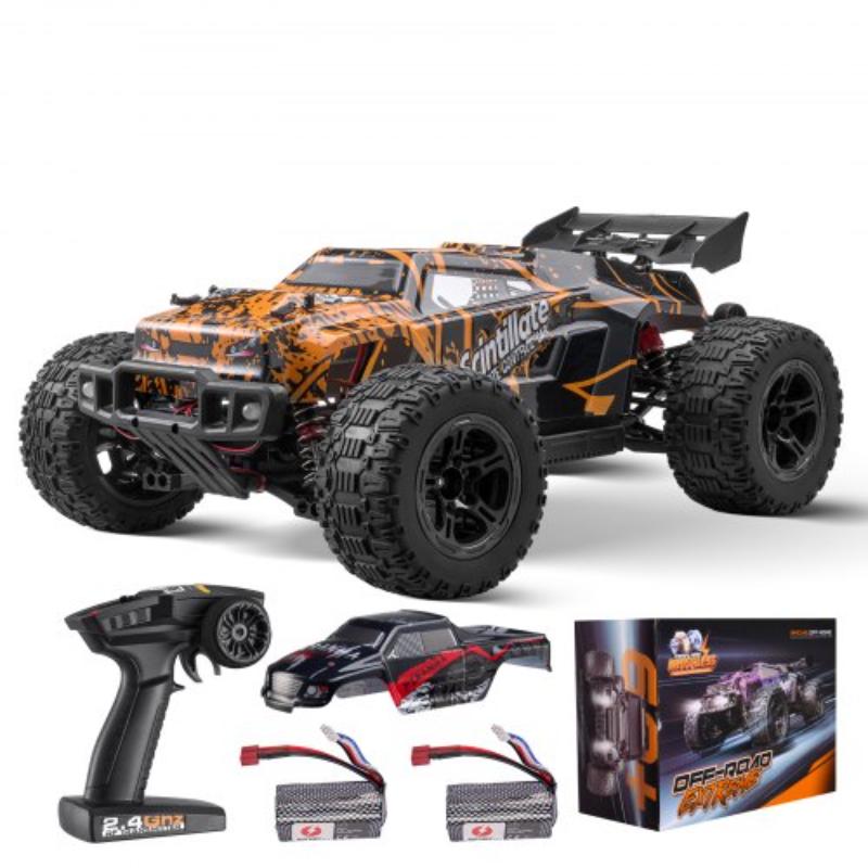 Picture of Vevor SQZQYKYYCWSD797GNV9 Remote Control Car 1-10 Scale All Terrain 4WD Off-Road Truck for Kids