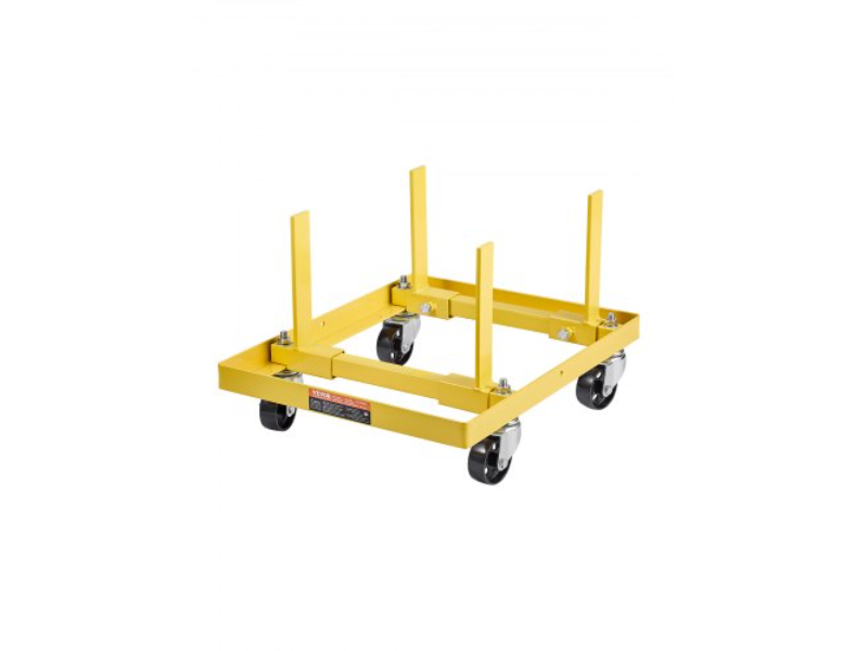 Picture of Vevor YDFXZSZJ750LU66M0V0 750 lbs Engine Stand Adjustable Motor Hoist Dolly with 4-Caster Heavy-Duty&#44; Steel