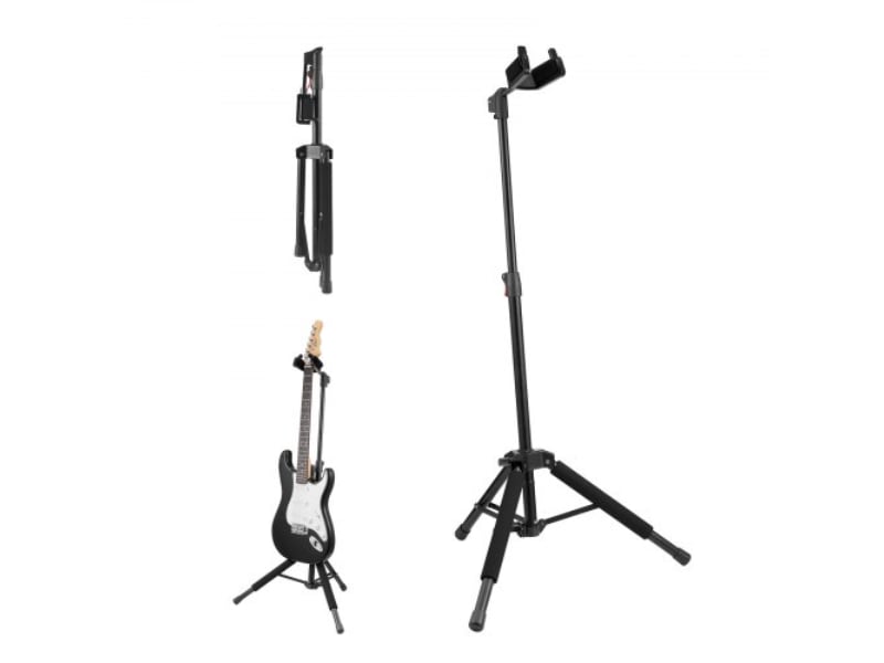 LDSJTZJ1JSJJTU5RYV0 35.4 - 47.2 in. Adjustable Height Tripod Guitar Foldable Floor Stand