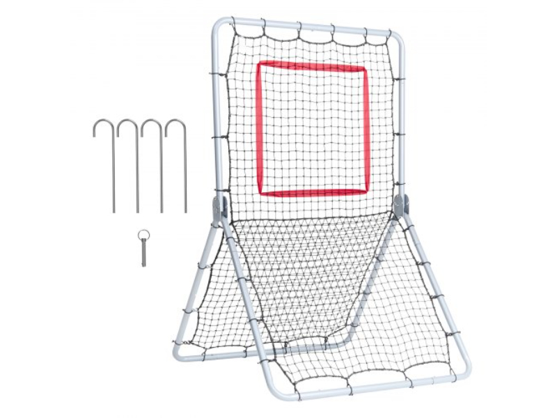 BQHDWDYXWJDKP6FD7V0 3.5 x 6 ft. 5 Adjustable Angles Baseball & Softball Rebounder Net