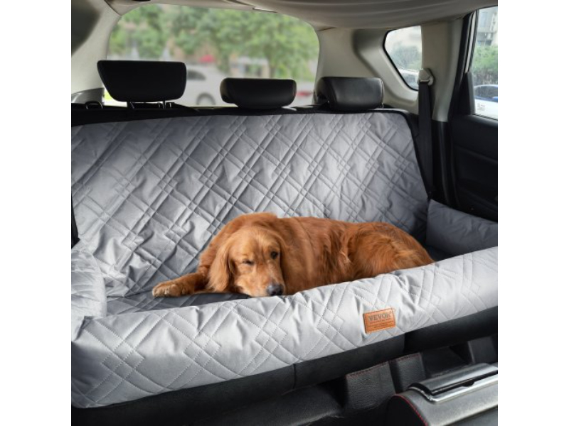 Picture of Vevor CWZGQCZYHSSF4IZF4V0 Dog Booster Pet Car Seat for Medium & Large Up to 100 lbs - Gray