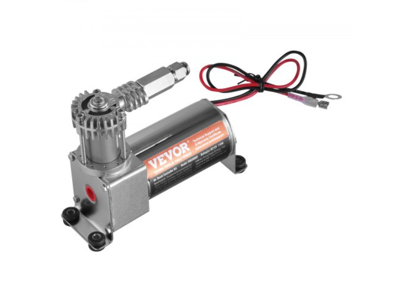 KXKZTJYXKZBK65865V9 12V 100 PSI On Board Compressor System Single Path Air Shock Controller Kit, Black