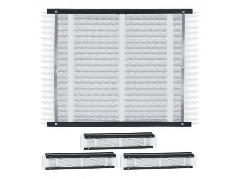Picture of Vevor KKZKQGLQ2025E46KSV0 20 x 25 x 4 in. MERV 11 Electrostatic Pleated HVAC Furnace Air Filters - Pack of 4