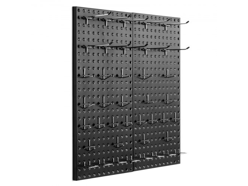 Picture of Vevor GJGBHSJS241219C35V0 24 x 12 in. Metal Pegboard Panels Wall Organizer for Garage Tool Storage - 2 Piece