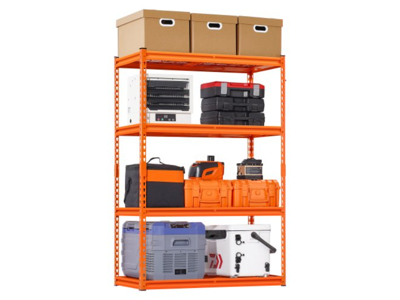 LXLZLKHJ2040OGMXUV0 4 Tier Storage Shelves Adjustable Heavy Duty Garage Units 2400 lbs