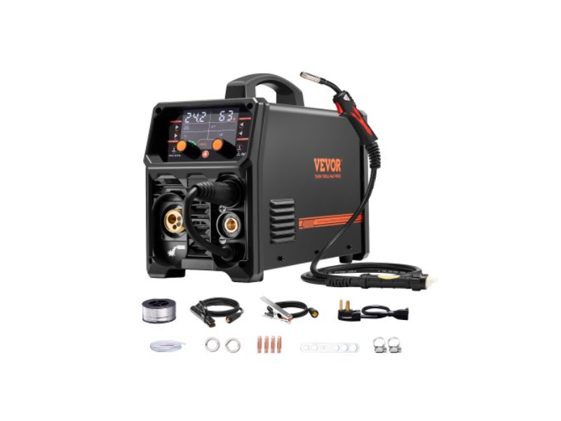 MIG Welder 250A Pluse Mig Welding Machine 5-in-1 Synergic Welder Machine