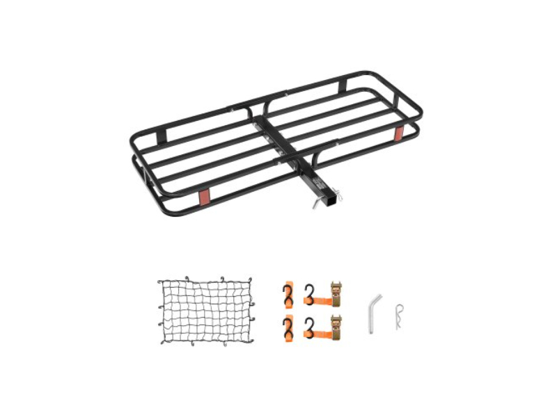 GZBDPDECKFGZDVRAOV0 500 lbs Hitch Cargo Carrier Folding with Net