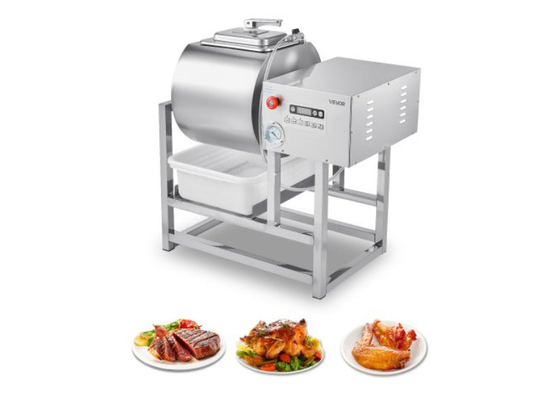 Picture of Vevor ARJ45LLD0000OBQB2V1 40 Liter Vacuum Meat Tumbler Marinator Machine for Chicken Steak Fish Commercial Use