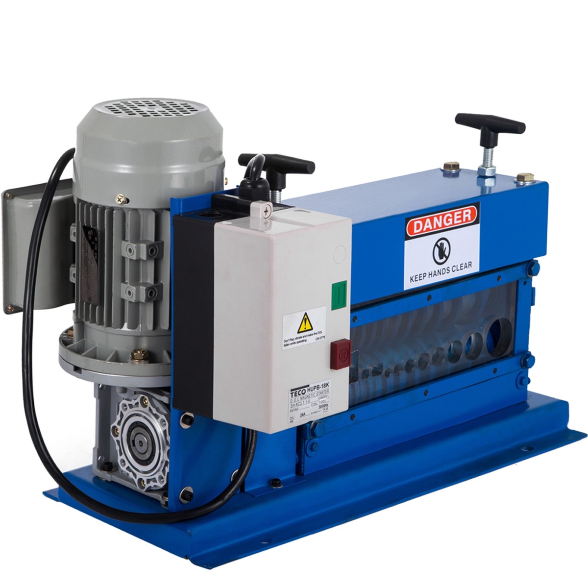 Y-001-3LBXJ000001V1 Cable Wire Stripping Machine - 0.06-1.5 in., Portable Powered Wire Stripper Machine 11 Channels 10 Blades