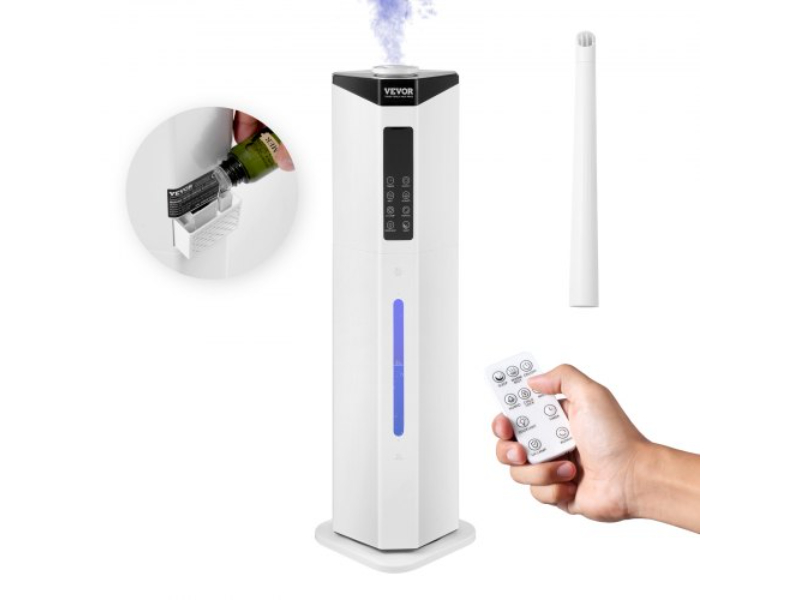 Picture of Vevor SYLSJSQ450ML61PLSV1 430.6 sq. ft. 2.4 gal Commercial Humidifier - Cool & Warm Mist for Top Refill