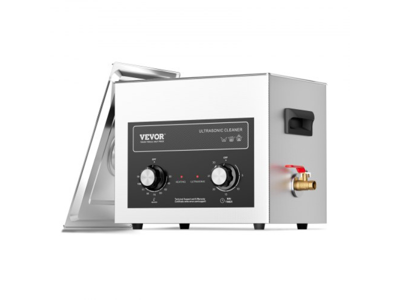 Picture of Vevor XNKZCSBQXJ10U68GEV1 240W Ultrasonic Cleaner with Heater & Timer&#44; Digital Sonic Cavitation Machine