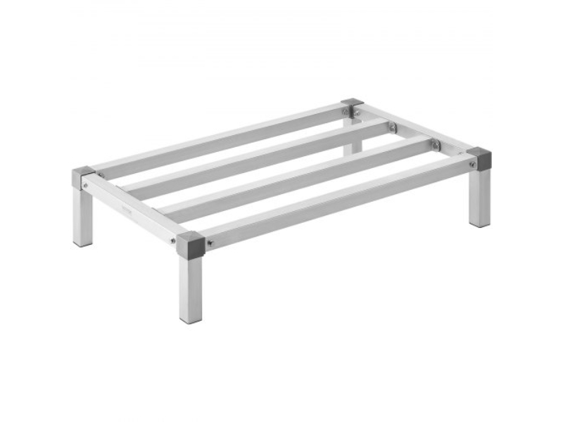 LHJZWJZZK36X4X4WUV0 36 x 20 x 8 in. Aluminum Stationary Dunnage Storage Rack