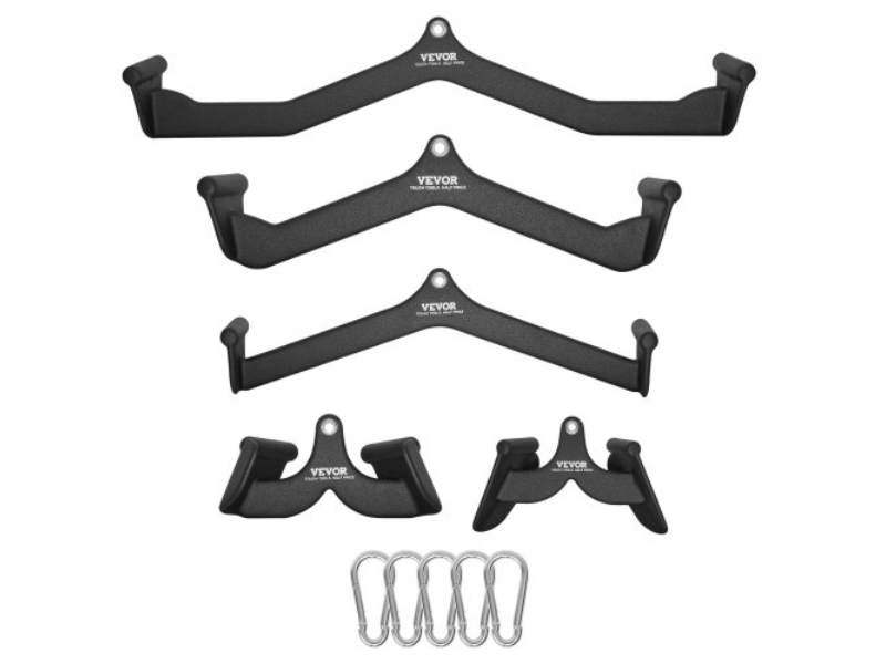 JSPJVXXLGJJKJ6A1CV0 LAT Pulldown Bar Handle Attachment V-bar T-bar Cable Machine for Home Gym